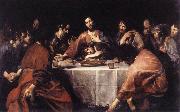 VALENTIN DE BOULOGNE The Last Supper naqtr oil painting reproduction